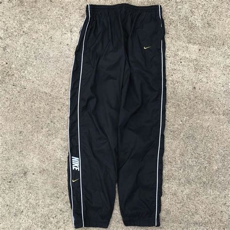 Nike Vintage 90s Nike Nylon Pants Spellout Cuffed Grailed