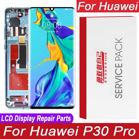 Original 6 47 OLED Display For Huawei P30 Pro LCD Display Touch Screen