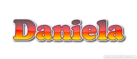 Daniela Logo Free Name Design Tool From Flaming Text