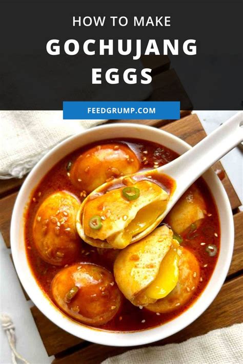 Spicy Gochujang Eggs Recette En 2024