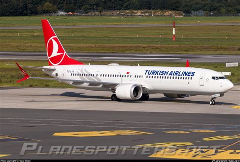 Tc Lya Turkish Airlines Boeing Max Photo By Pascal Weste Id