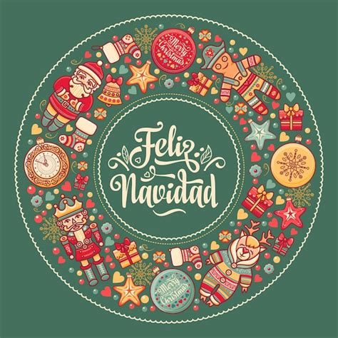 Tarjeta de navidad en español traducción al inglés feliz navidad