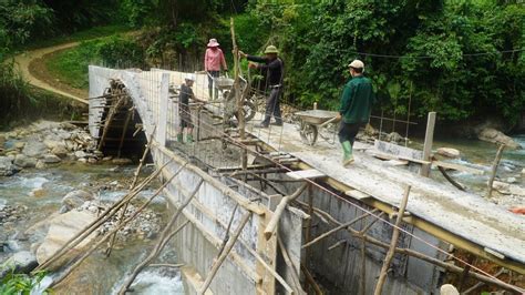 Cống Nậm Biếu T69 Làm không ngừng nghỉ 2 Ngày liên hoàn đổ tường cánh