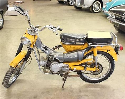 Lot 1972 HONDA TRAIL 90 MOTORCYCLE 4 125 MILES