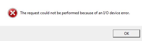 How To Fix I O Device Error - Memberfeeling16
