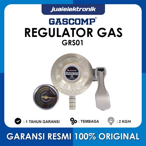 GASCOMP GRS 01 Regulator Meter Super Lock Lazada Indonesia