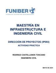 Caso Practico Direcci N De Proyectos Pdf Maestr A En Infraestructura