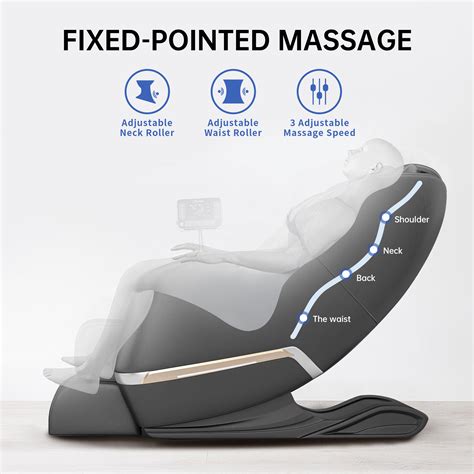 Real Relax Full Body Zero Gravity Shiatsu Recliner Electric Massage