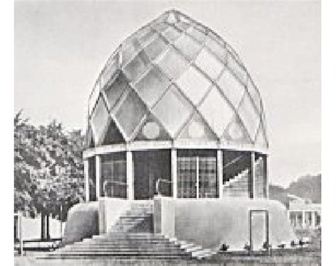 The Glass Pavilion At Cologne Werkbund Exhibition By Bruno Taut 1914