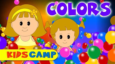 Color Song | Nursery Rhymes And Kids Songs by KidsCamp - YouTube