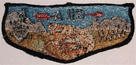 Vintage Oa Gila Lodge Bsa Yucca Council Tx Patch Early S Flap