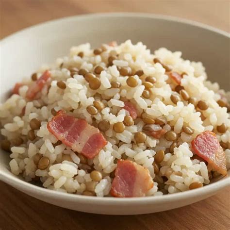 Arroz Com Lentilha E Bacon - Receita de Arroz com Lentilha e Bacon - Dicas e Dicas
