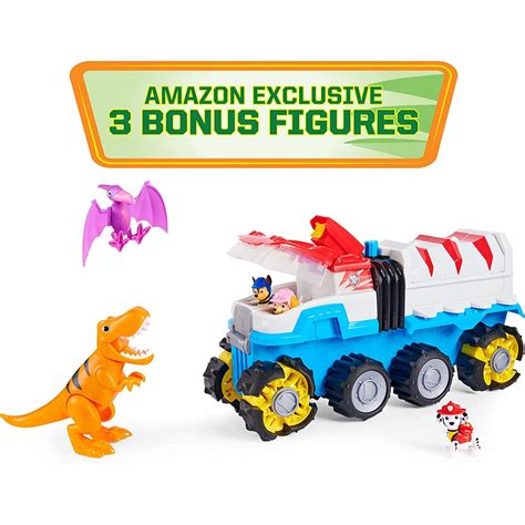 Paw Patrol Dino Patroller Motorized Vehicle With 3 Exclusive Bonus Act