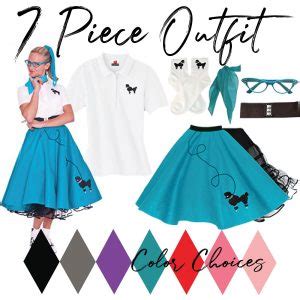 S Outfits For Every Occassion Poodle Skirts Poodle Tops More