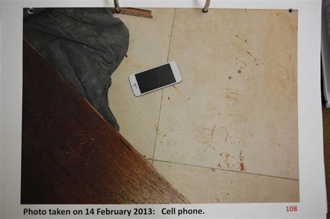 Blood And A Mobile Phone Are Seen On The Floor In The Housewhere South