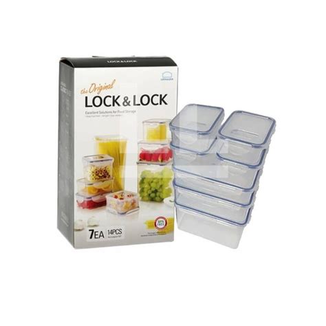 Harga Lock Lock Special Gift Plastic Container Isi Pcs Hpl Cs