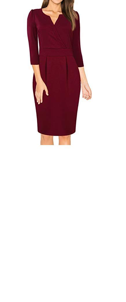 Very Flattering Pencil Dress Peplum Dress Bodycon Dresses For Work