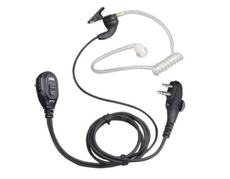 Eam12 Hytera Earpiece With Acoustic Tube And In Line Ptt