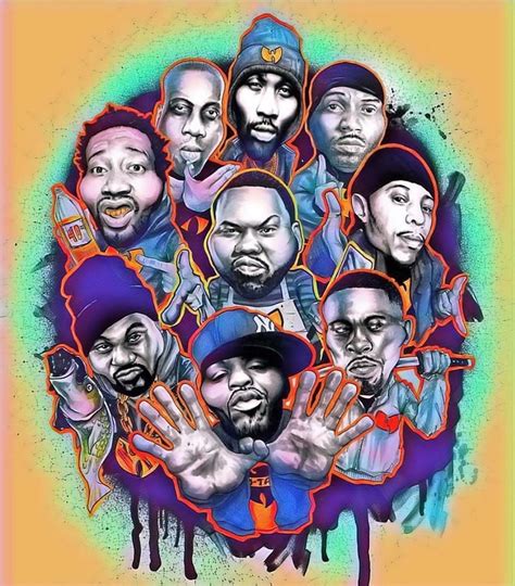 Wu Art Wu Tang Clan Oldirtybastard Mastakilla Raekwon Ugod