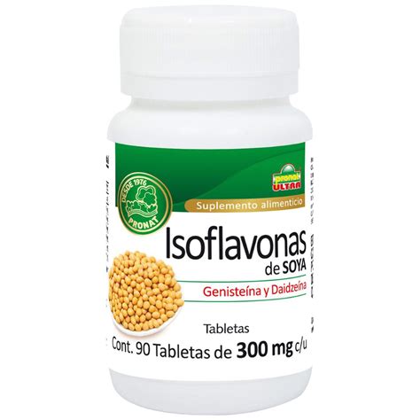 Isoflavonas De Soya Tabletas