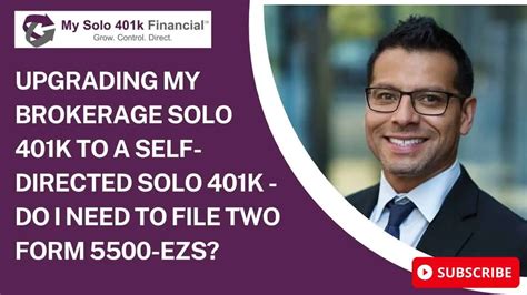 Upgrading My Brokerage Solo 401k To A Self Directed Solo 401k Do I