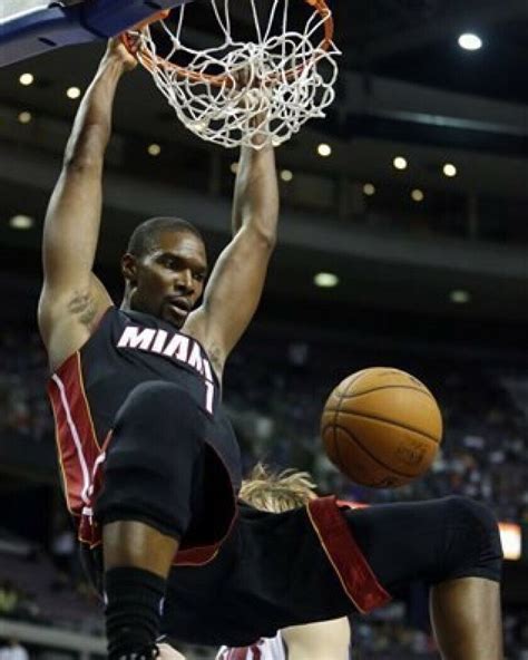 Chris Bosh Dunk Heat