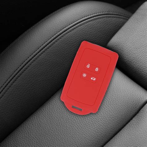 Electrónica para vehículos Case Mando de Auto Rojo Silicona Suave