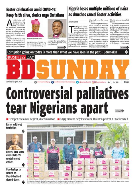 Businessday 12 Apr 2020 By Businessday Issuu