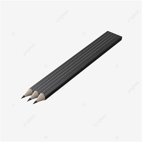 Pencil Graphite Supply Isometric Pencil Graphite Color PNG