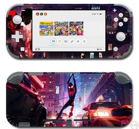 Spider Man Nintendo Switch Skin Nintendo Switch Lite Decal Etsy Italia