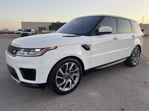 Pre Owned 2021 Land Rover Range Rover Sport Hse Silver Edition 4d Sport