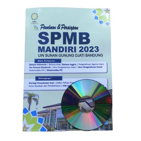 Jual BUKU SPMB UIN BANDUNG 2023 UJIAN SELEKSI MANDIRI SUNAN GUNUNG