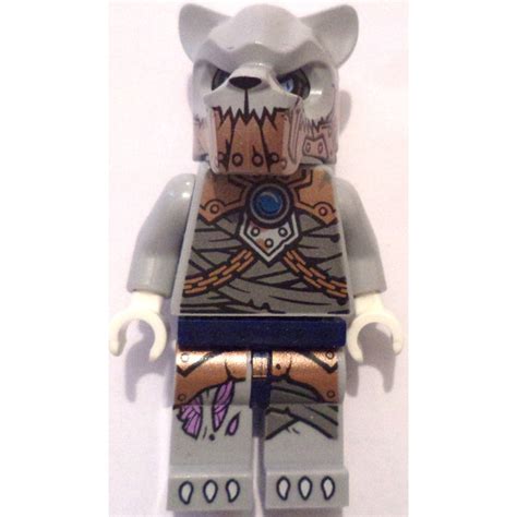 LEGO Saber Tooth Tiger Tribe Warrior with Armor Mask Minifigure | Brick ...