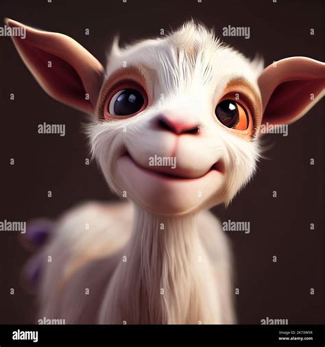 Cartoon Funny Goat Smile Isolated Hi Res Stock Photography And Images