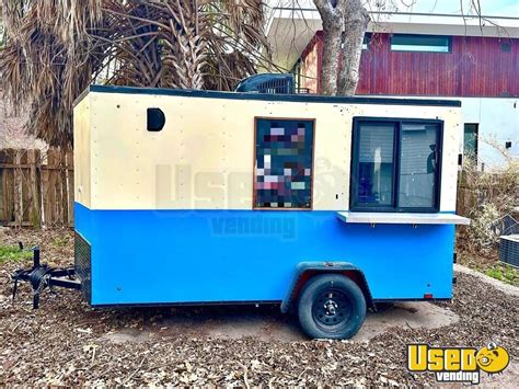 Full Turnkey 2021 6 X 12 Shaved Ice Snowcone Concession Trailer