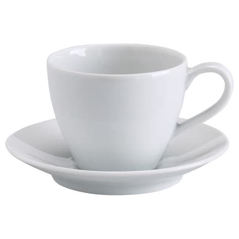 VÄrdera Kaffeetasse Und Untertasse Weiß 20 Cl Ikea Schweiz