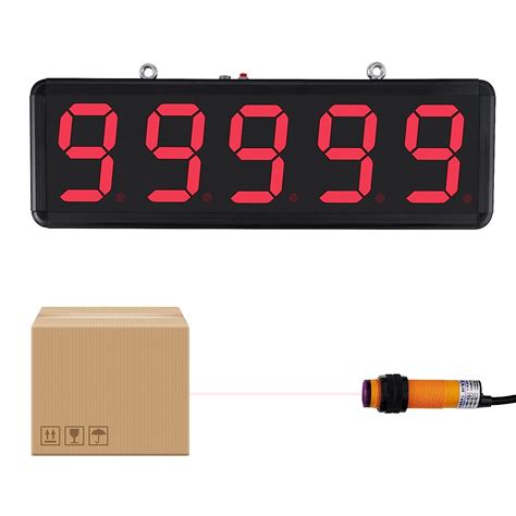 Led Digital Counter Count Up To 99999 With Infrared Sensor