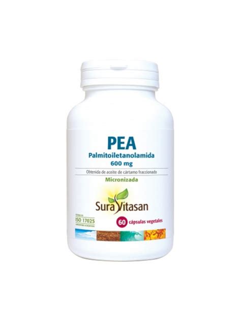 Pea Palmitoiletanolamida 60 Capsulas Suravitasan 628747031899