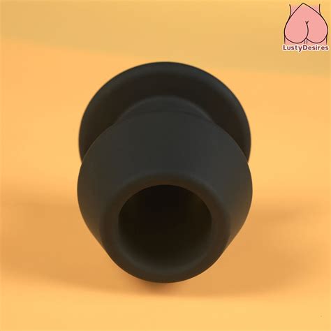 Hollow Butt Plug Silicone Hollow Anal Plug With Stopper Open Wide