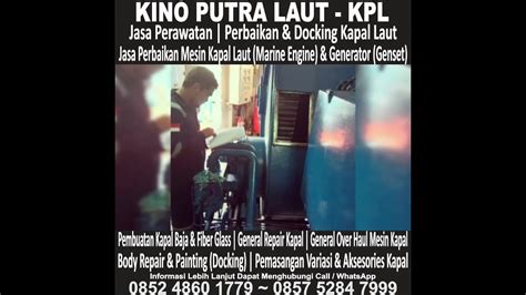 Jasa Perawatan Perbaikan Servis Mesin Generator Kapal Laut Kota