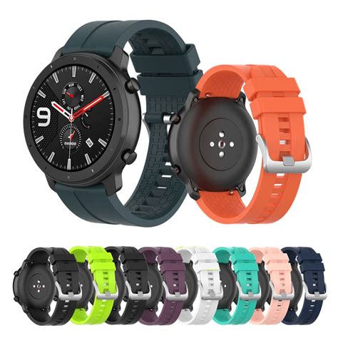 Correa De Silicona Para Amazfit GTR Correa De Reloj De 47mm Para