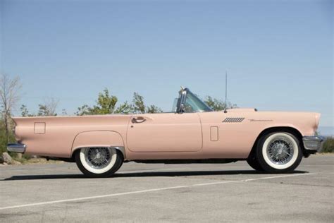 MUSEUM QUALITY 1957 FORD THUNDERBIRD CONVERTIBLE ROTISSERIE RESTORATION