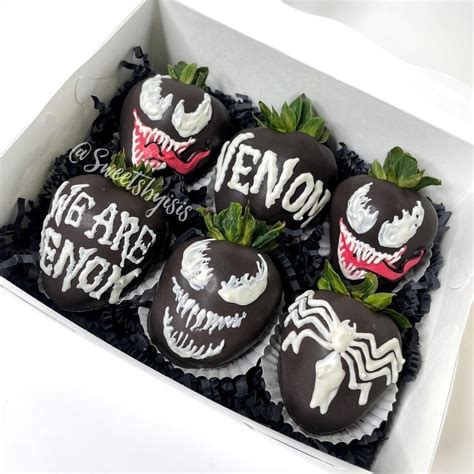 Venom Chocolate Strawberries Between The Pages Blog