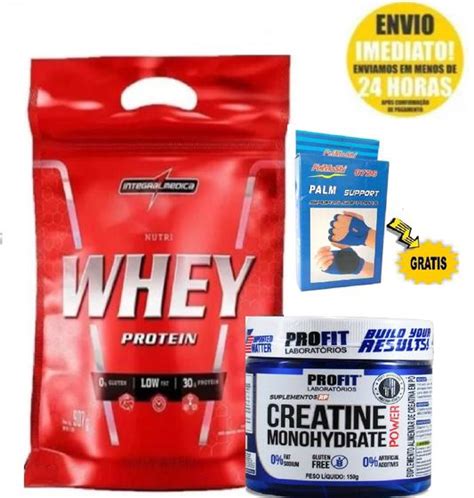 Whey Protein Nutri Refil 907g Integralmédica Creatina Power 150g