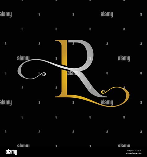 LR Logo LR Monogram Initials RL Logo Letter RL Logo Elegant Icon