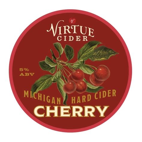 Fruit Belt Michigan Cherry Cider Virtue Cider Untappd