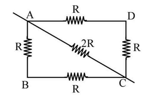 In The Given Circuit The Effective Resistance Between Point A And C