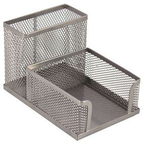 Sds M S Wire Mesh Metal Cube Pen Holder Silver Shop Today Get