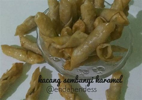 Resep Kacang Sembunyi Karamel Manis Renyah Oleh Endah Mumpuni Cookpad