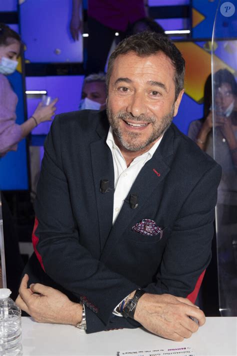 Photo Exclusif Bernard Montiel Lors De L Enregistrement De L